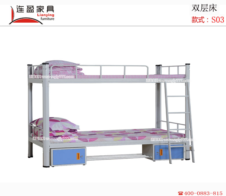 廣西客戶簽單連盈家具廣西員工上下床！