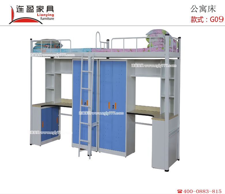 連盈家具學(xué)生寢室鐵架床，夏季火爆銷售中